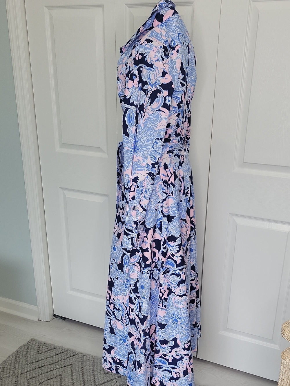 Lilly Pulitzer High Tide Mira Shirt Dress Size 6 - Picture 6 of 12
